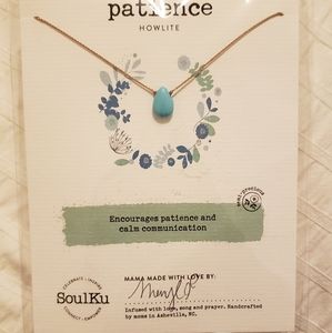 Patience HOWLITE necklace